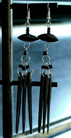 25103 Boucles d'oreilles os