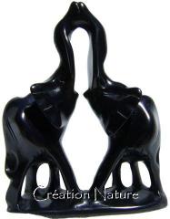 70627 Duet of elephants 17 cm