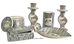 76485 Set of 5 pieces Zebra design