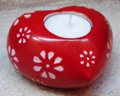80338 Heart candle holder 10 cm