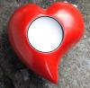 80389 Heart candle holder 10 cm