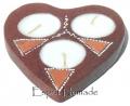9961003 Candle holder heart 13 cm