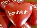 80361 Heart "bonheur"